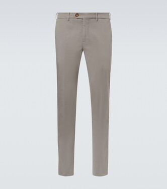 Cotton slim pants | Brunello Cucinelli