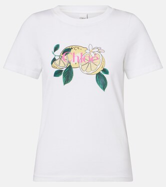 Printed cotton T-shirt | Chloé