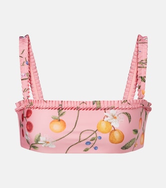 Haut de bikini Olmo à imprimé | Agua by Agua Bendita