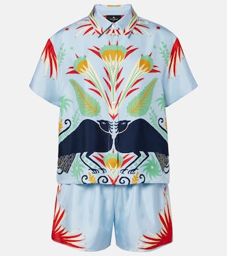 Printed silk pajamas | Etro