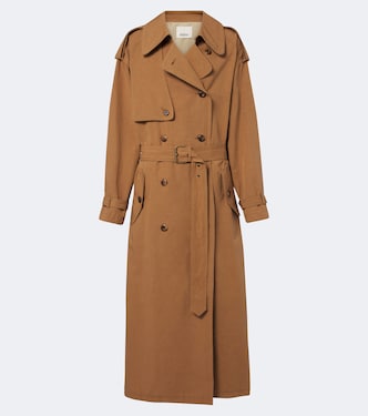 Violette cotton and linen trench coat | Isabel Marant