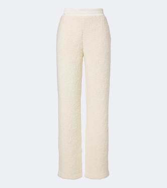 Bouclé straight pants | Moncler