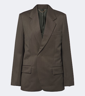 Virgin wool twill blazer | Victoria Beckham