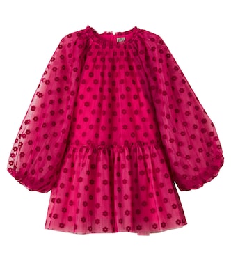 Phedre floral gathered tulle dress | Bonton
