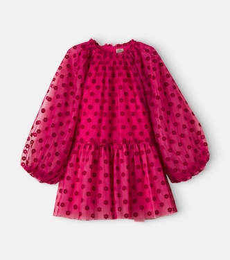Kleid Phedre aus Tüll mit Blumenmuster | Bonton