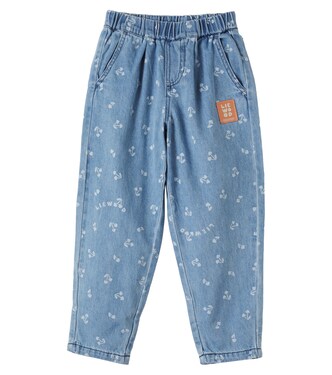  Borris printed barrel-leg jeans | Liewood