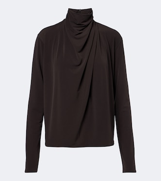 Draped jersey top | Vince