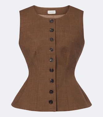 Gilet in lana vergine | Magda Butrym