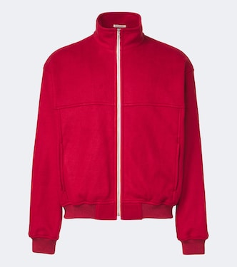 Jacke aus Seiden-Fleece | Auralee