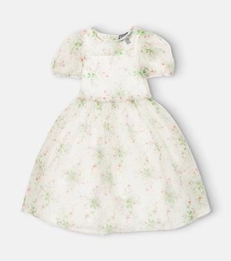 Cotton and tulle floral dress | Polo Ralph Lauren Kids