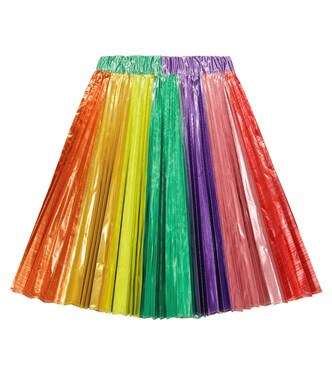 Rainbow pleated skirt | Stella McCartney Kids