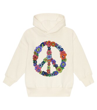 Sweat-shirt à capuche Matt imprimé en coton | Molo