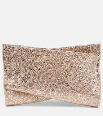 Loubitwist Small embellished clutch | Christian Louboutin