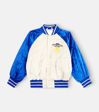 Bomber Haru en satin brodé | Molo