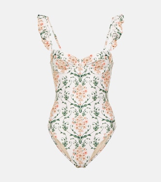 Maillot de bain Ajonjoli à fleurs | Agua by Agua Bendita