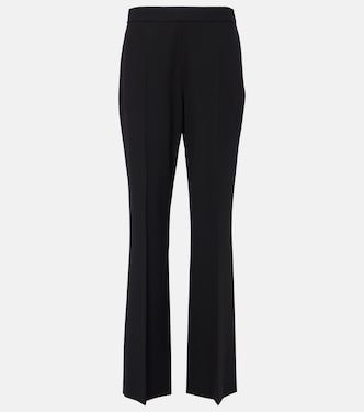 Pantalon droit Dina en laine mélangée | The Row