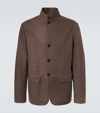 Il Conte leather jacket | Zegna