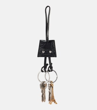 Le City Charm Eiffel leather keychain | Balenciaga