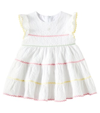 Baby ruffled cotton dress | Patachou