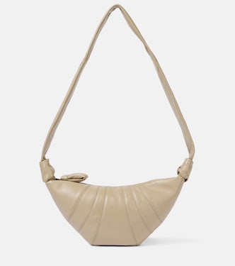 Croissant Small leather shoulder bag | Lemaire
