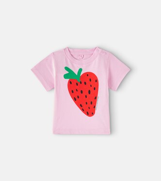 Baby printed cotton jersey T-shirt | Stella McCartney Kids