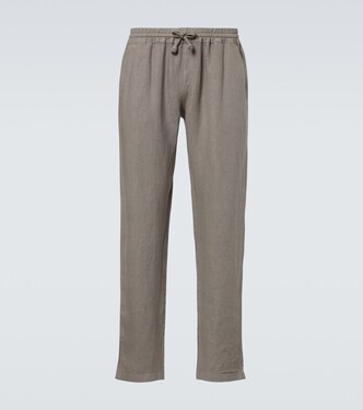 Bonifacio linen tapered pants | Fedeli