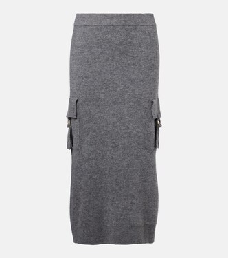 Wool pencil skirt | Blumarine