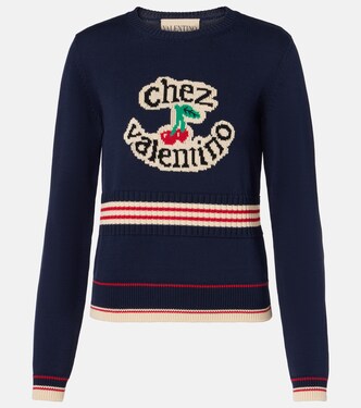 Chez Valentino cotton sweater | Valentino