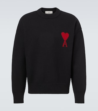 Ami De Cœur virgin wool sweater | Ami Paris