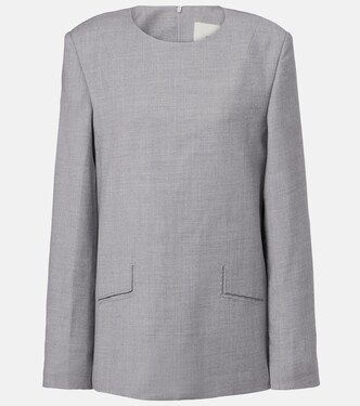 Wool-blend top | Entire Studios