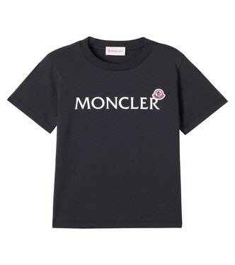 Logo cotton jersey T-shirt | Moncler Enfant