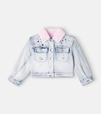 x Disney® – Veste en jean à ornements | Monnalisa