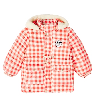 Gingham puffer jacket | Mini Rodini