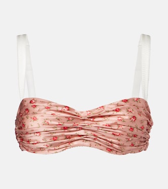 Bedruckter BH aus Seidensatin | Dolce&Gabbana