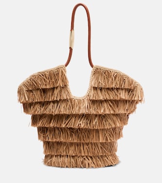 Tote Bag Goldentime Medium aus Raffiabast | Zimmermann