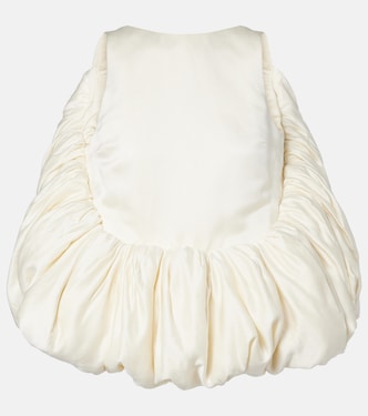 Silk duchess satin top | Phoebe Philo