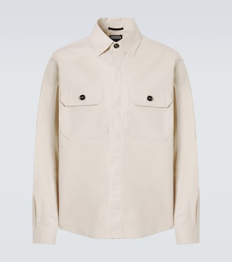 Cotton-blend overshirt | Zegna
