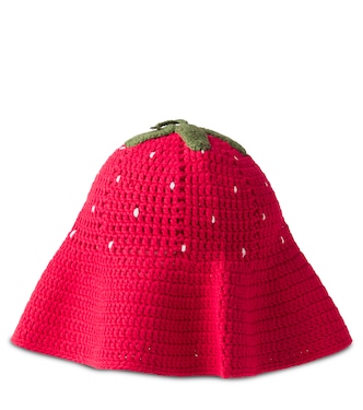 Baby crochet cotton hat | Monnalisa