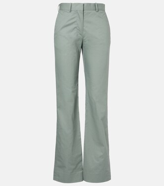 Cotton twill wide-leg pants | Acne Studios