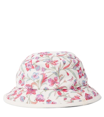 Sombrero reversible de algodón floral | Louise Misha