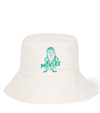 Bobo Choses Pickles reversible cotton bucket hat | Bobo Choses