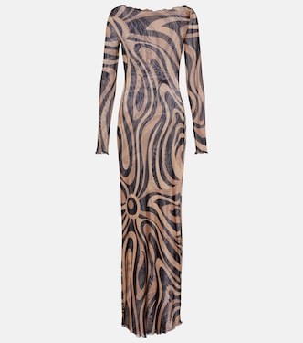 Marmo tulle maxi dress | Pucci