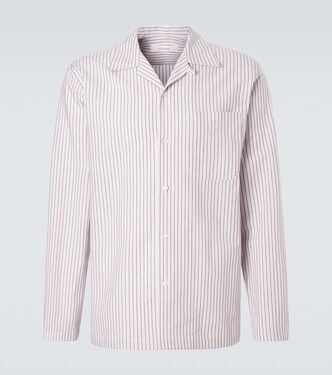 Havana striped linen and cotton shirt | Umit Benan