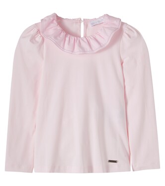 Top de jersey en mezcla de algodón | Monnalisa