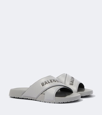 Sandalias Sporty Pool con logo | Balenciaga