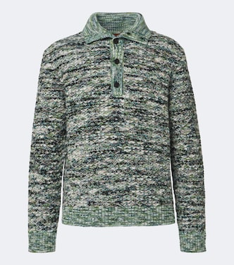 Wool-blend polo sweater | Missoni
