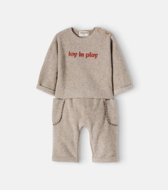 Baby printed sweater and pants set | Cozmo