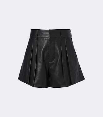 Shorts aus Leder | Frame