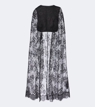 Valiant caped lace top | Zimmermann