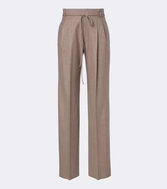 Pantaloni regular in misto cashmere | Max Mara